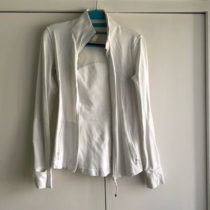 White Lululemon Define Jacket